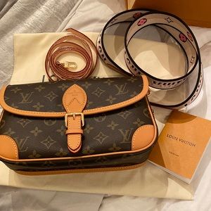 Louis Vuitton, Diane NM handbag, monogram canvas